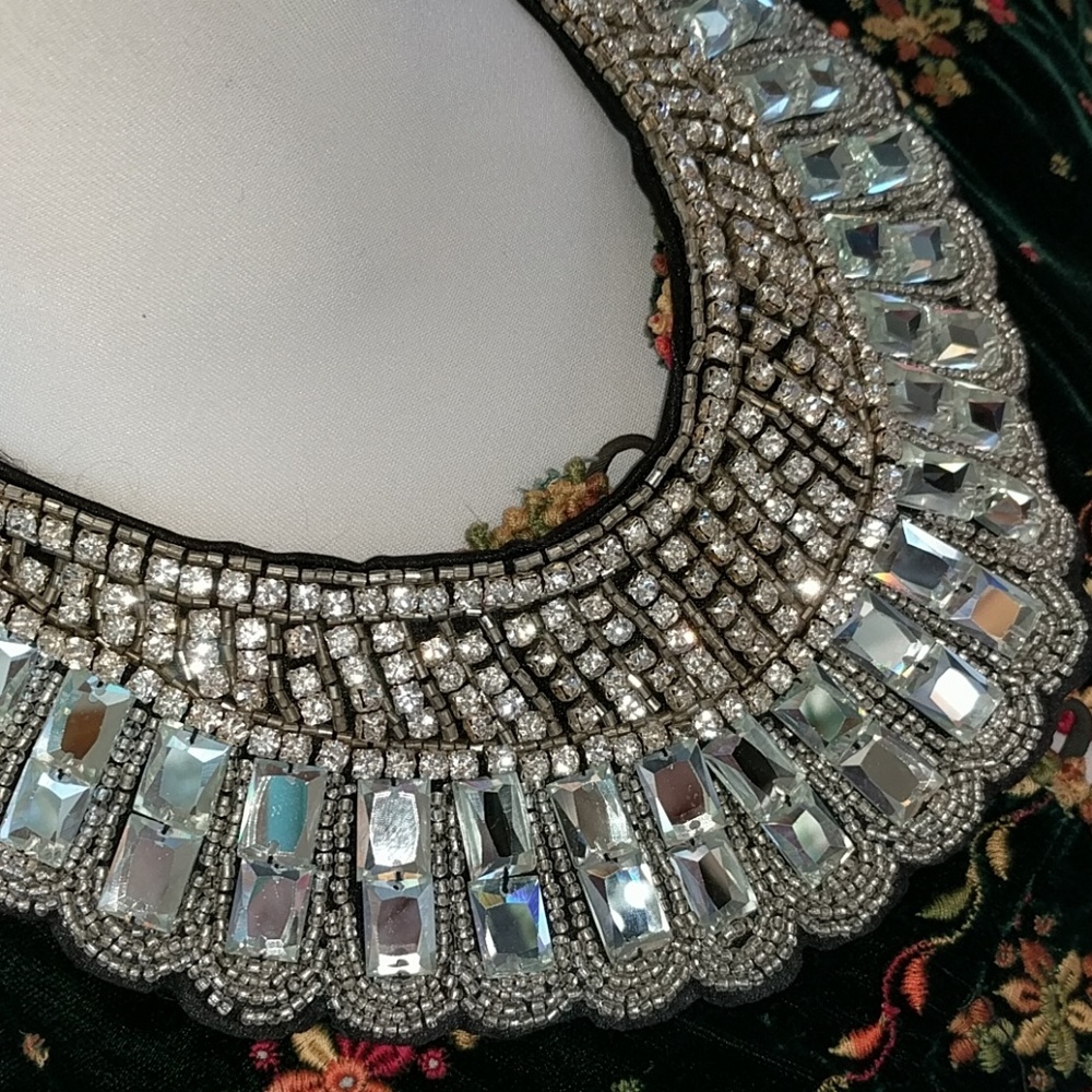 RHINESTONE BIB COLLAR!💎💎💎💎💎💎💎💎💎💎 - Picture 7 of 8